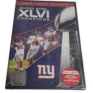 NEW Super Bowl XLVI Champions DVD